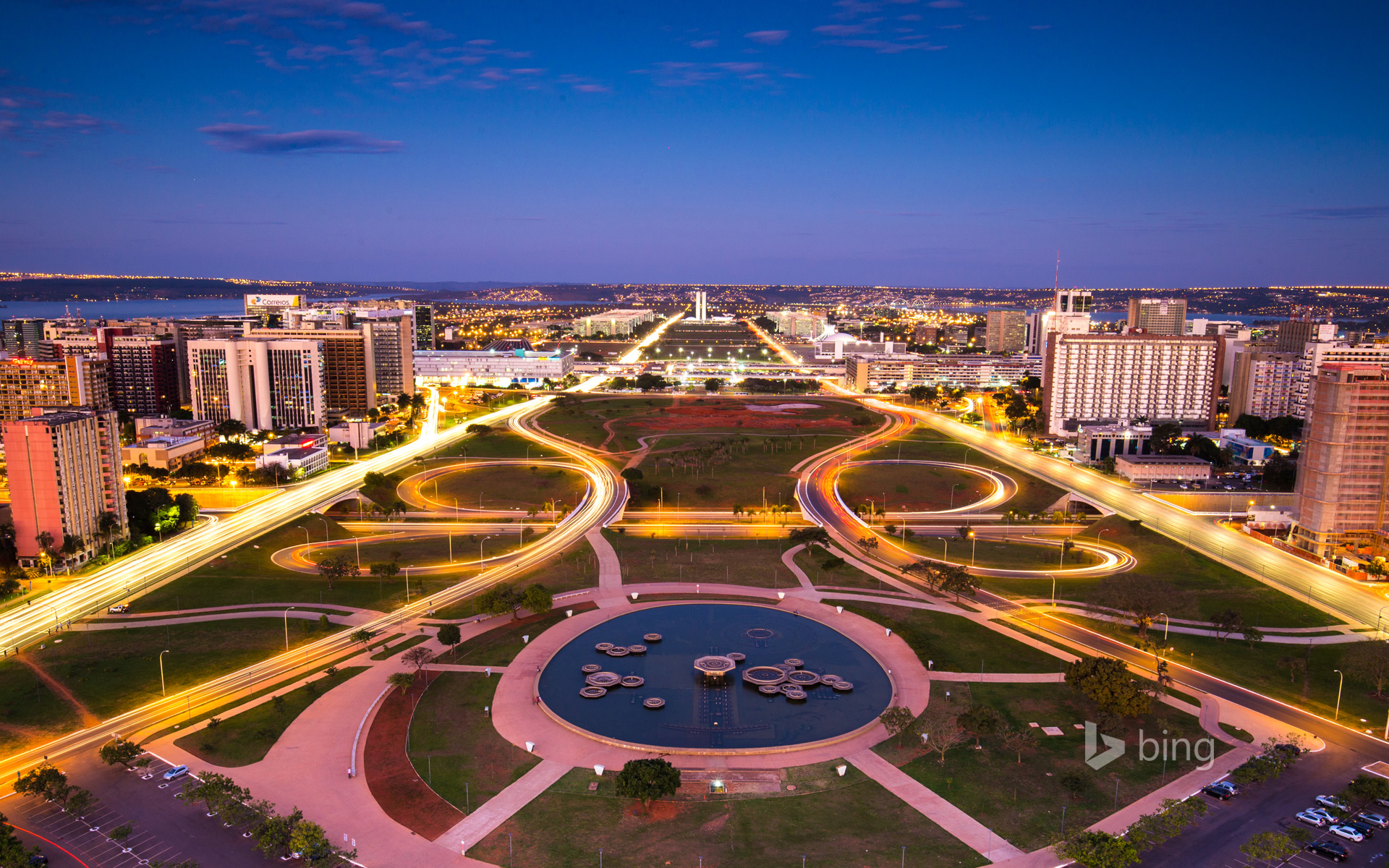 Skyline of Brasilia, Brazil