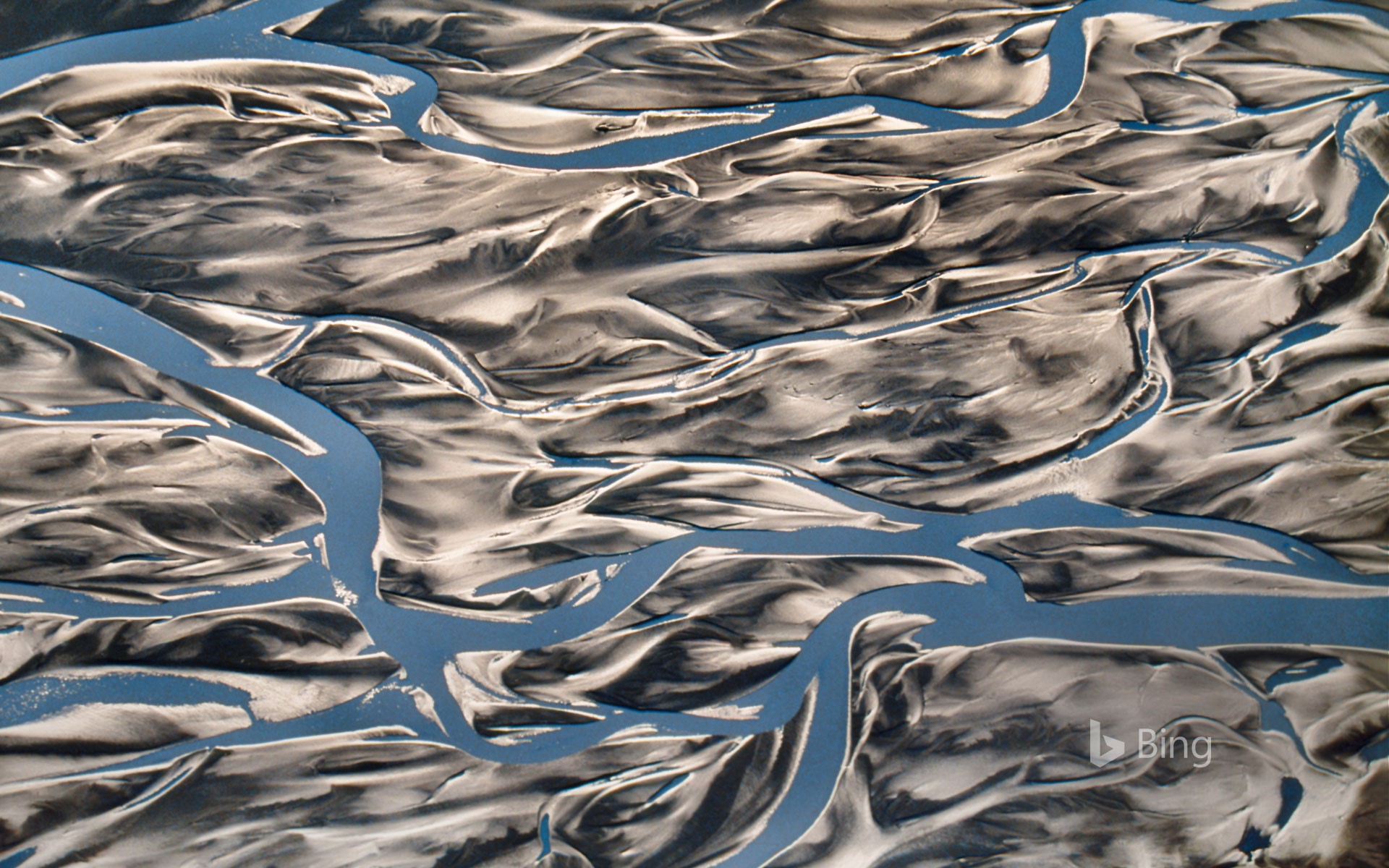 The Copper River Delta in Wrangell-St Elias National Park and Preserve, Alaska, USA