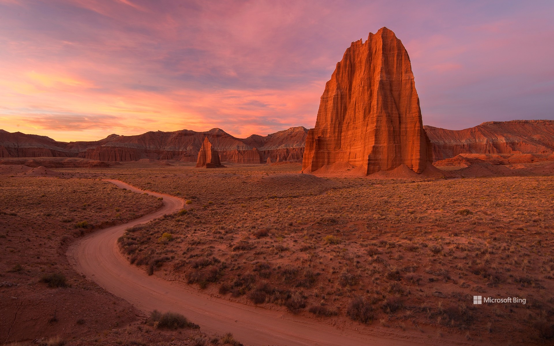 Temple of the Sun, Capitol Reef National Park, Utah, USA