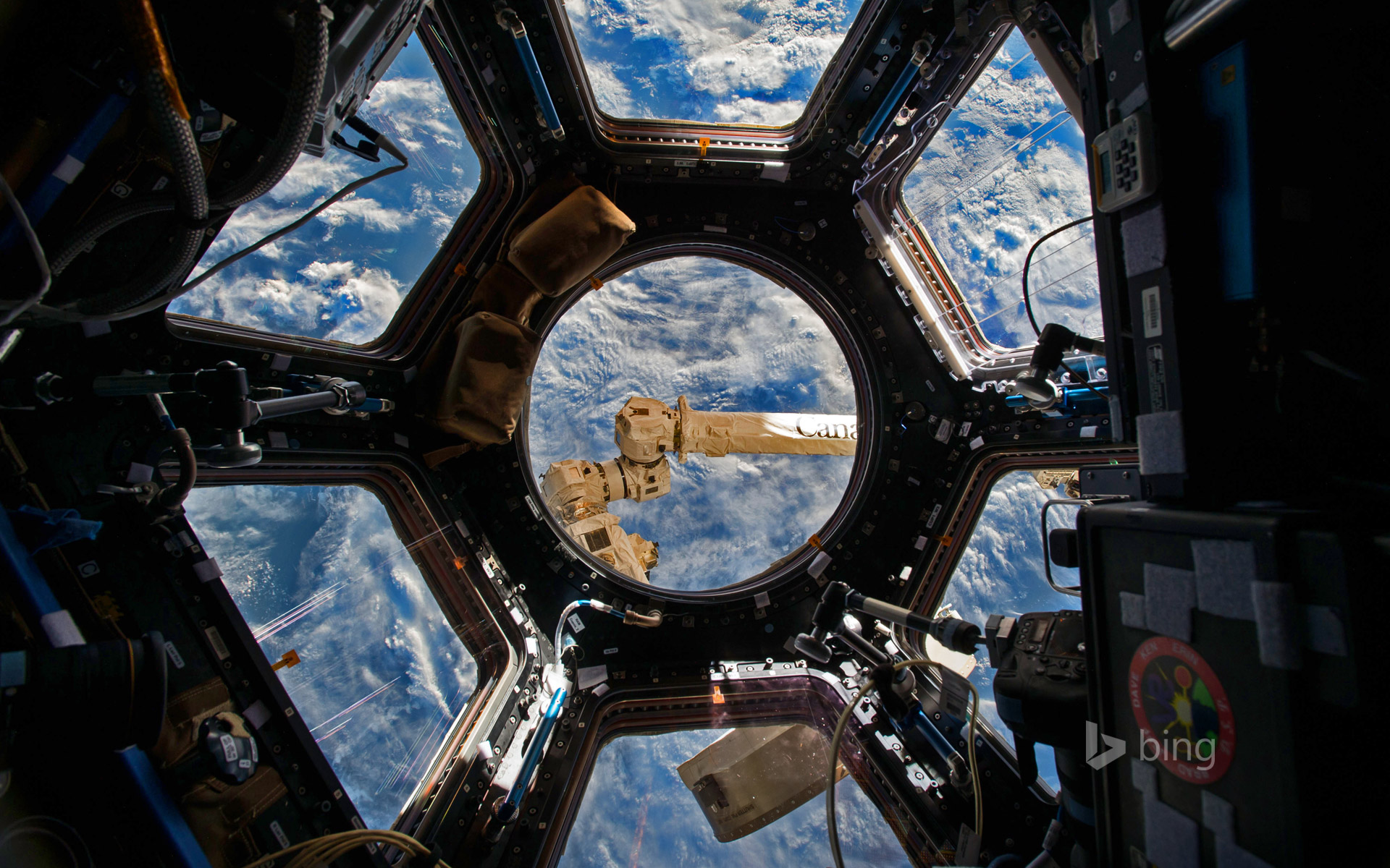View from the Cupola of the International Space Station