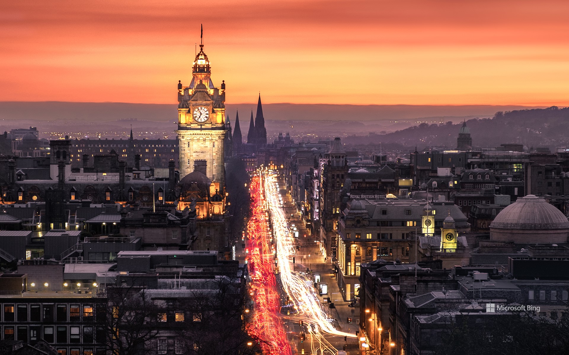 The Balmoral Clocktower, Edinburgh