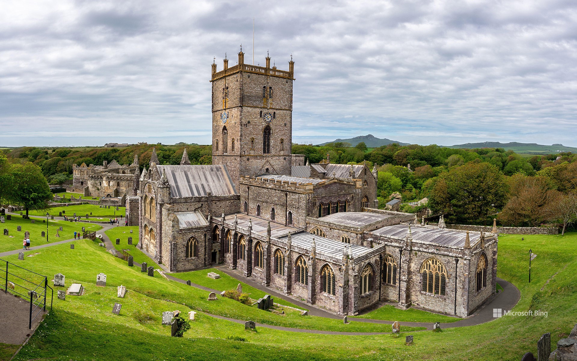 St Davids Cathedral, St Davids, Pembrokeshire, Wales