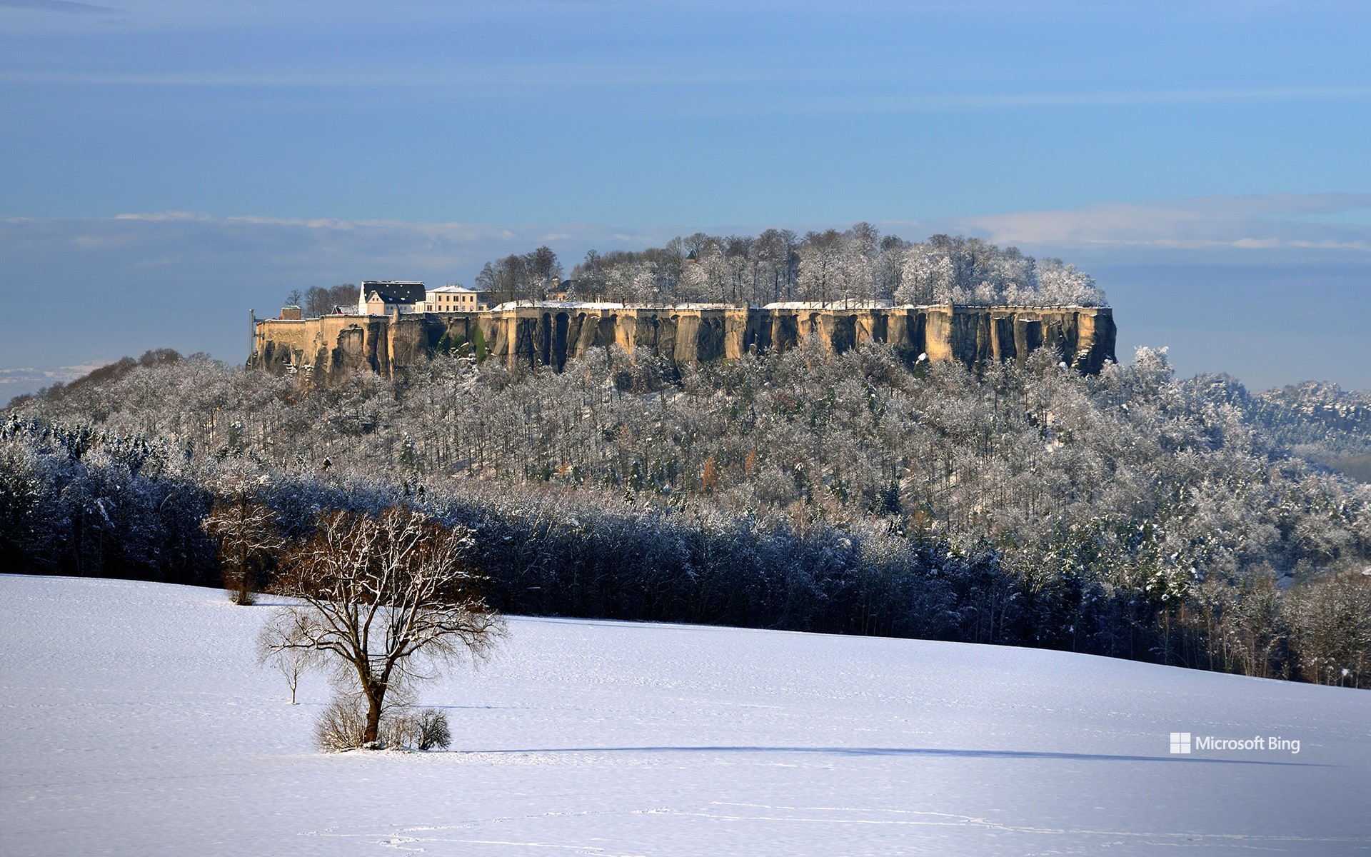 Königstein Fortress, Saxon Switzerland, Germany