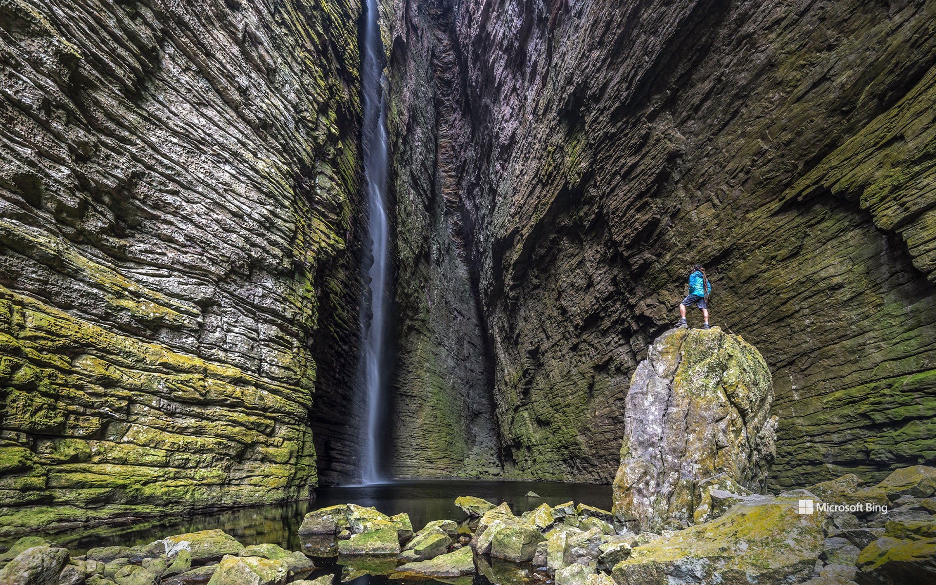 Fumacinha Waterfall, Chapada Diamantina, Brazil