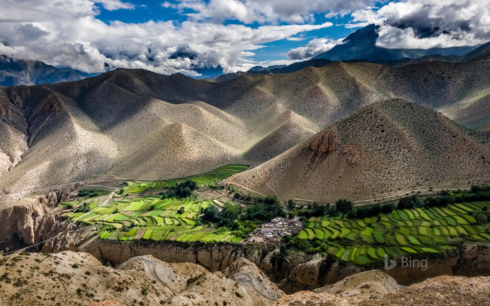 Ghyakar village, Upper Mustang, Nepal