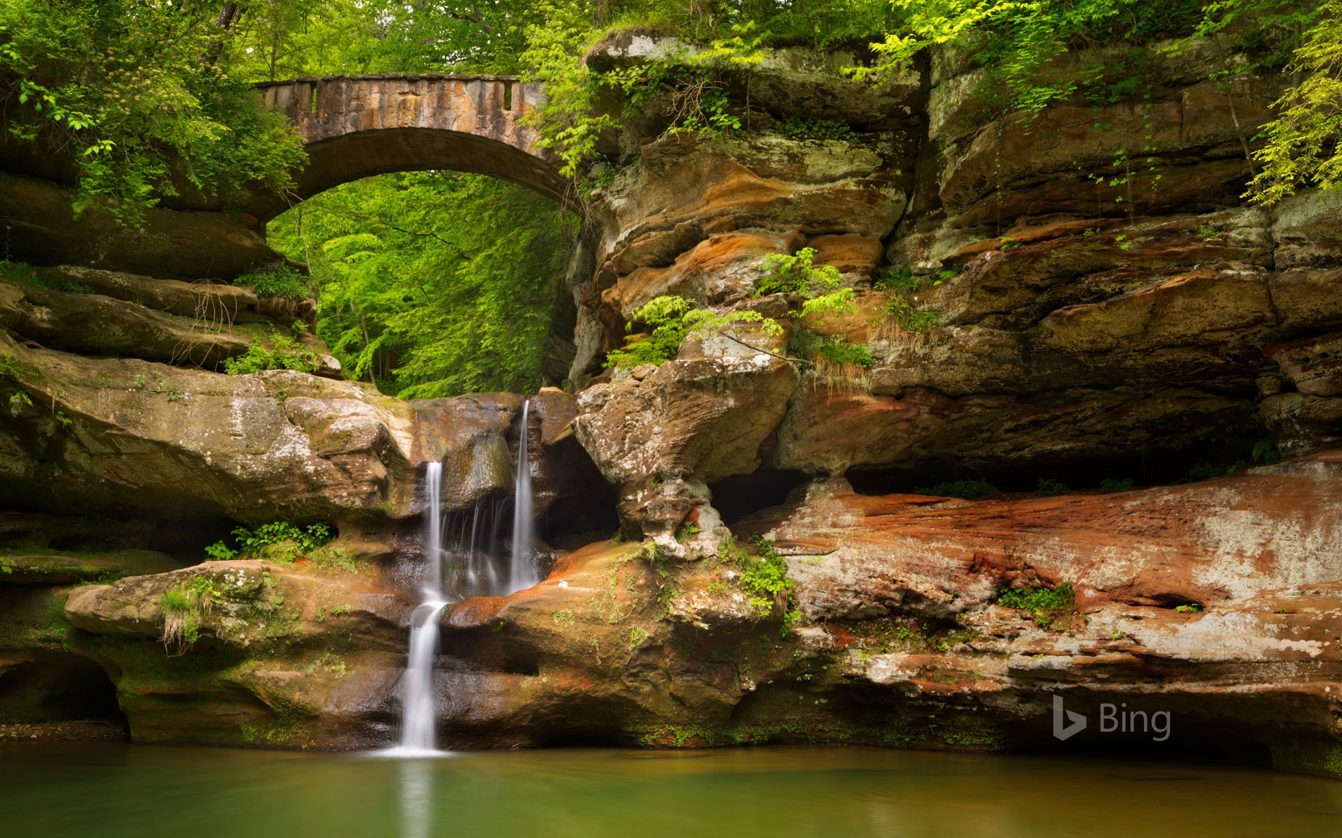 Hocking Hills State Park in Ohio for National Public Lands Day