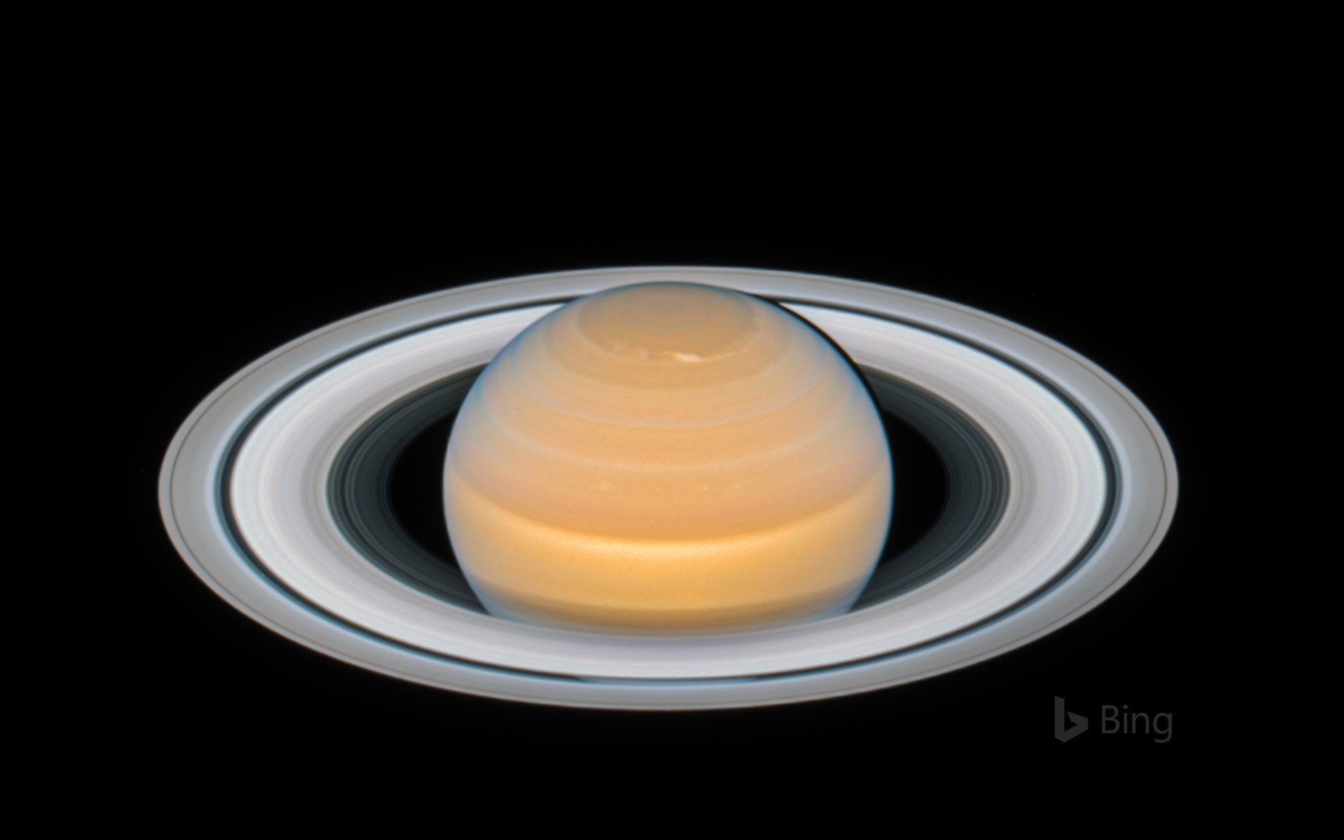 Hubble Space Telescope’s view of Saturn