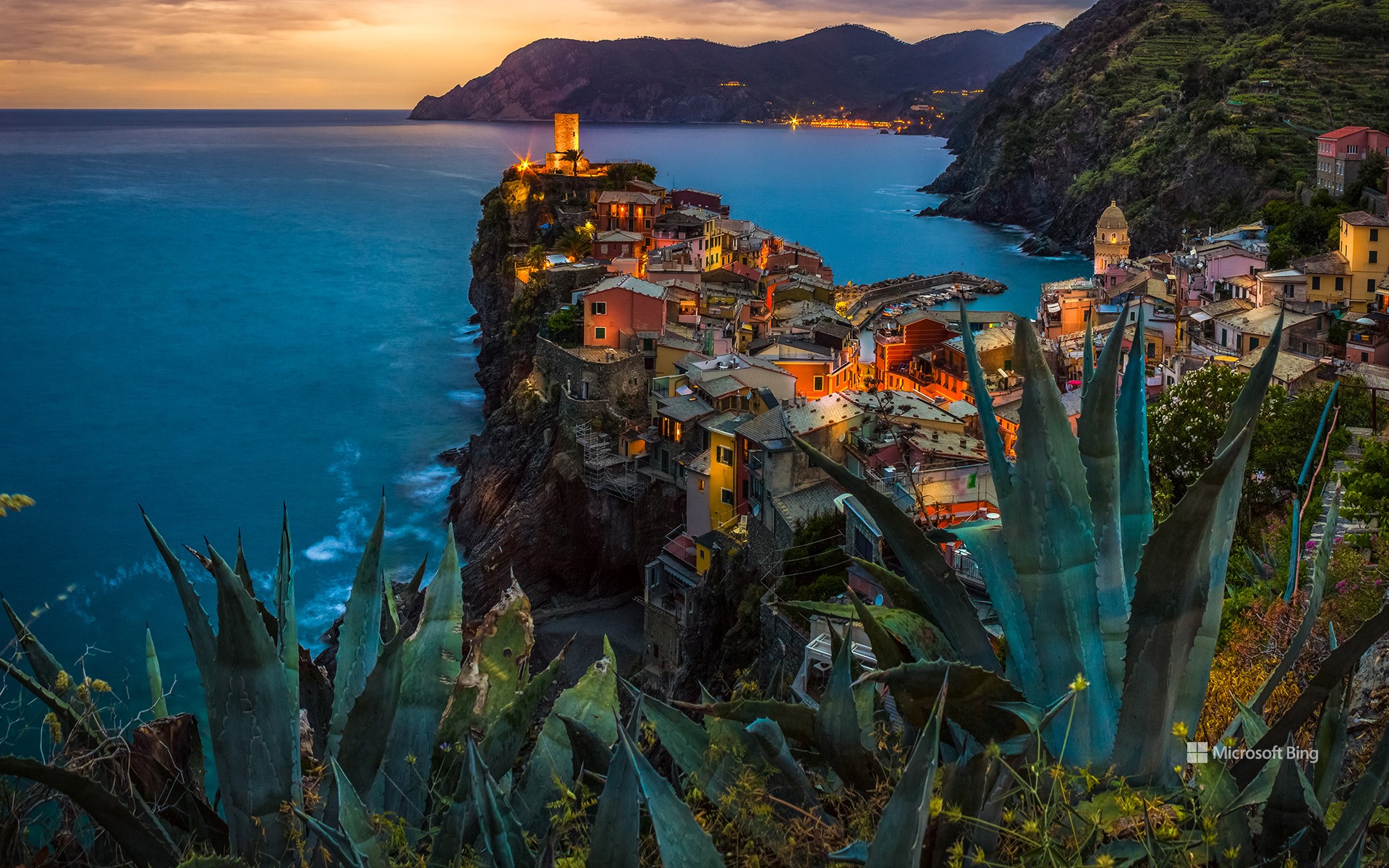 Vernazza in the Cinque Terre region of Italy