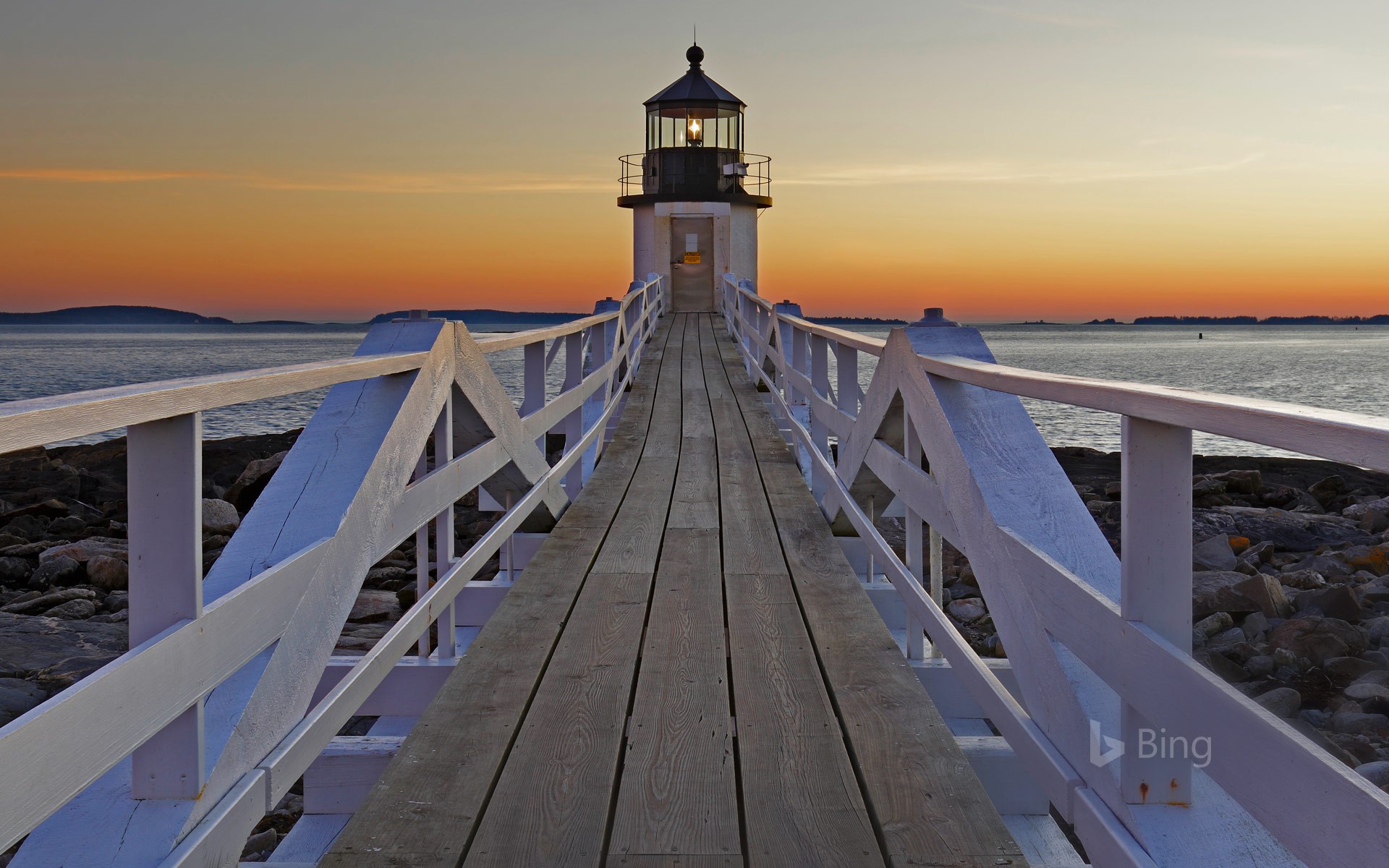 Marshall Point Lighthouse in Port Clyde, Maine