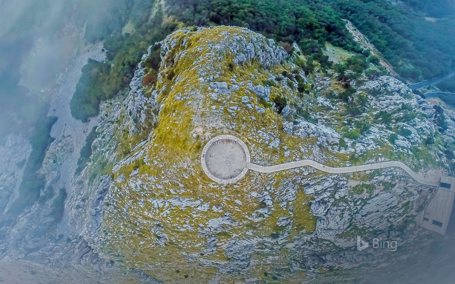 Njegoš’s Mausoleum in Lovćen National Park, Montenegro