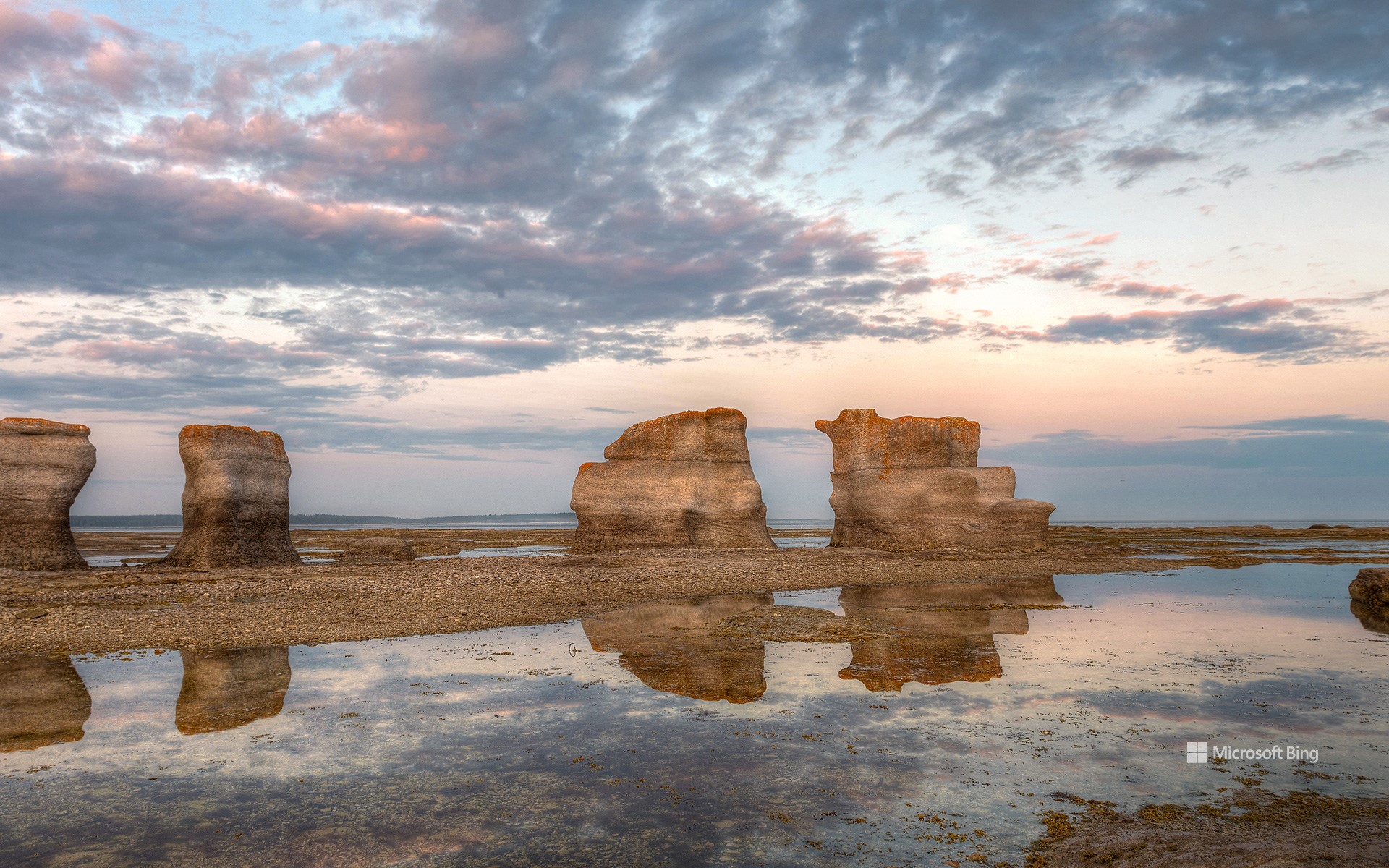 Monoliths of the Mingan Archipelago, Quebec
