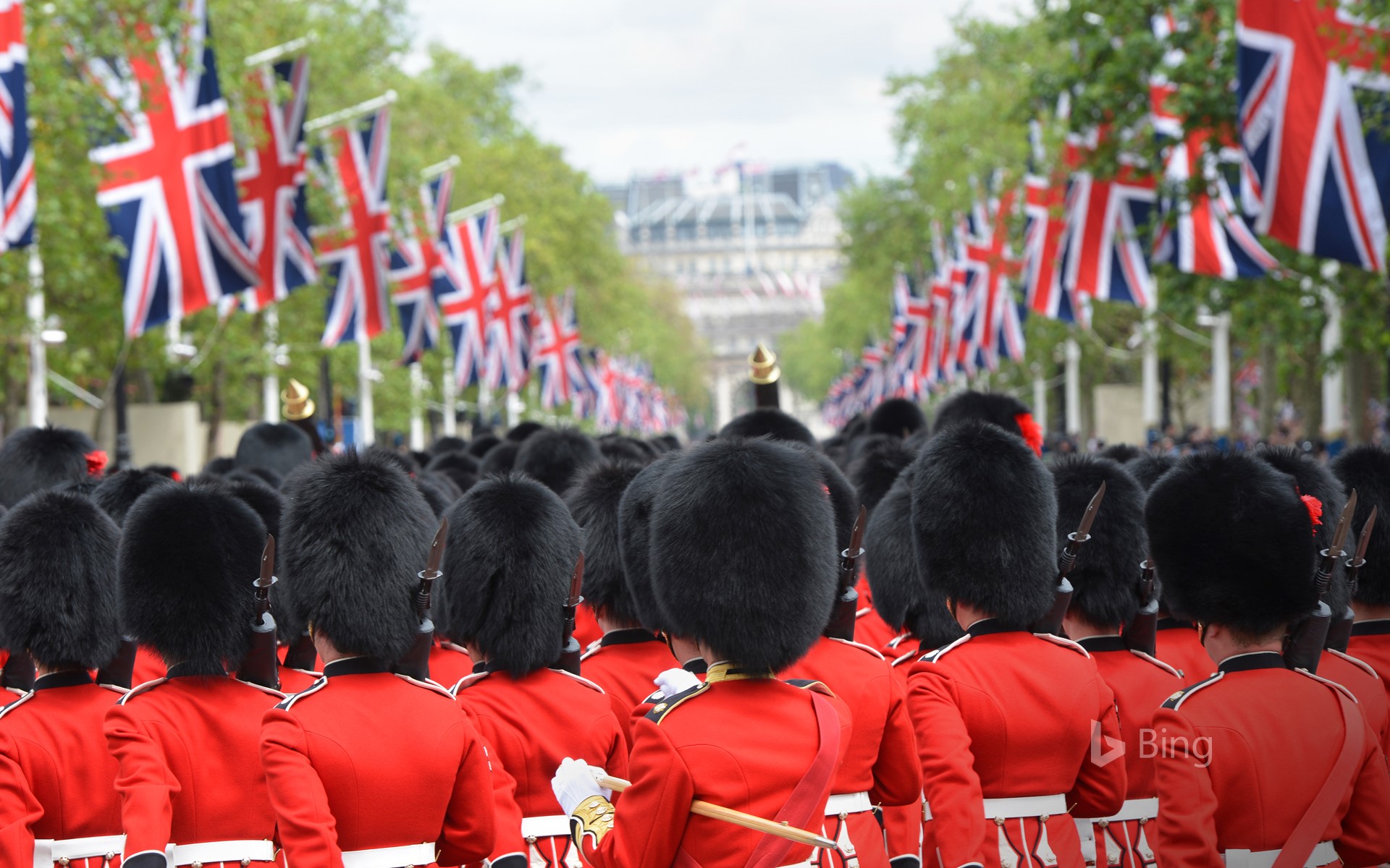 The Queen's Guard near Buckingham Palace, London