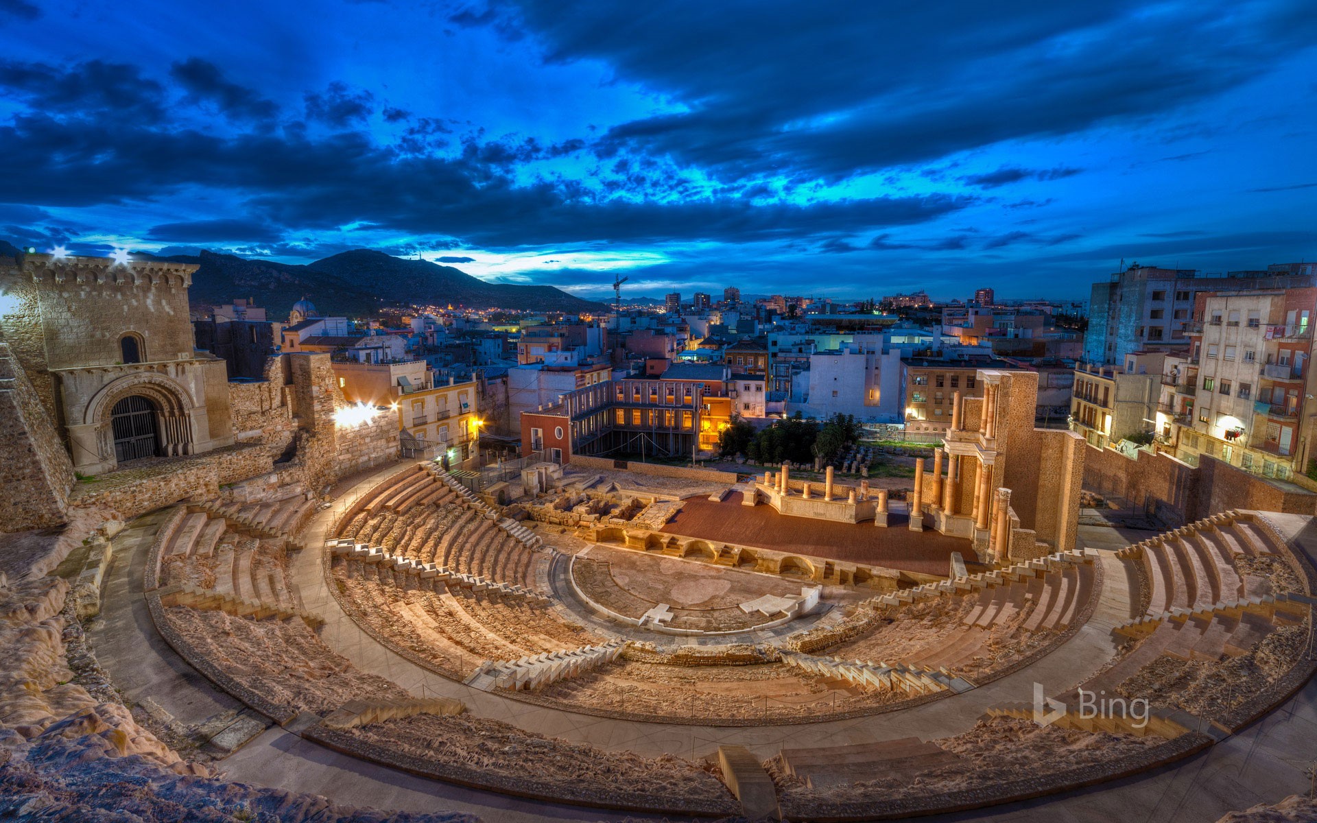 Roman theatre of Cartagena, Spain