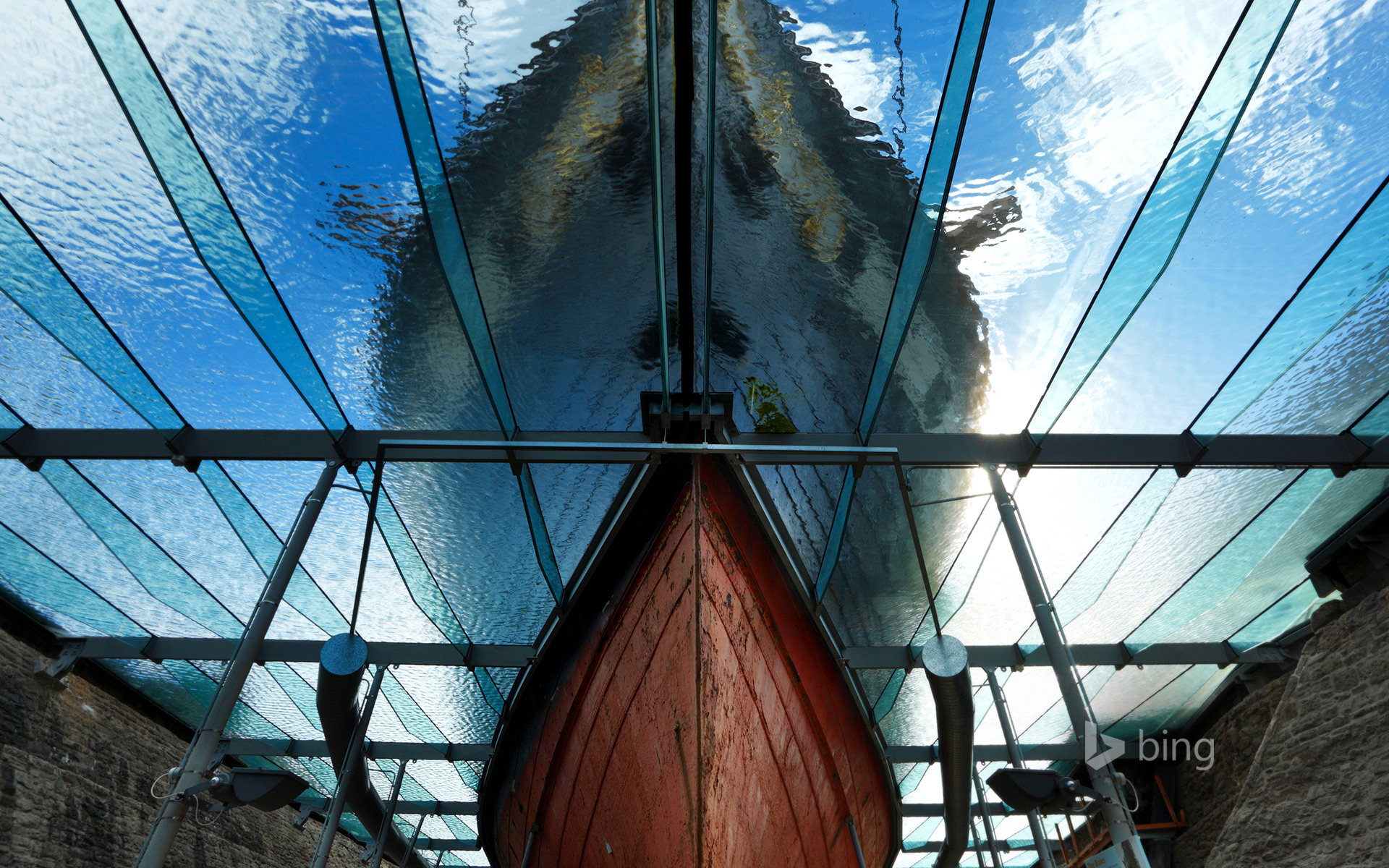 Bow of the SS Great Britain, Bristol, England