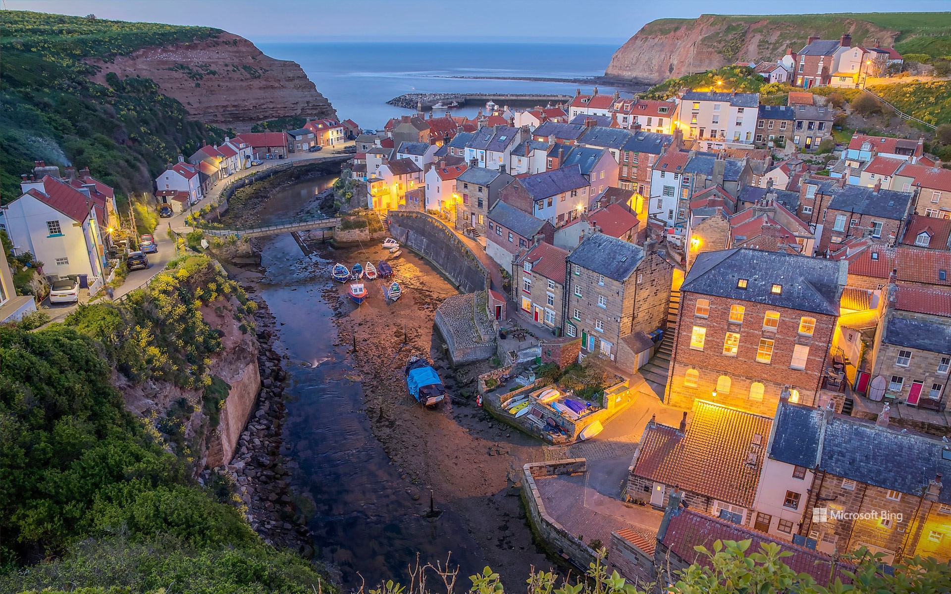 Staithes, North York Moors National Park, North Yorkshire