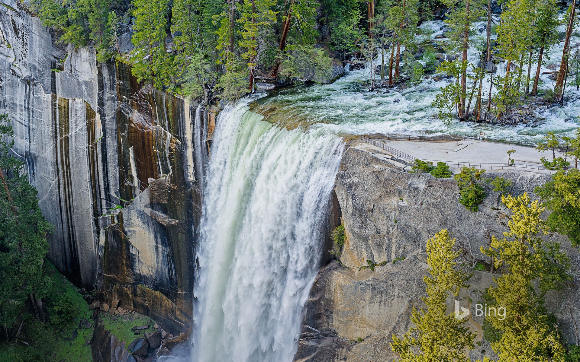 Vernal Fall in Yosemite National Park, California