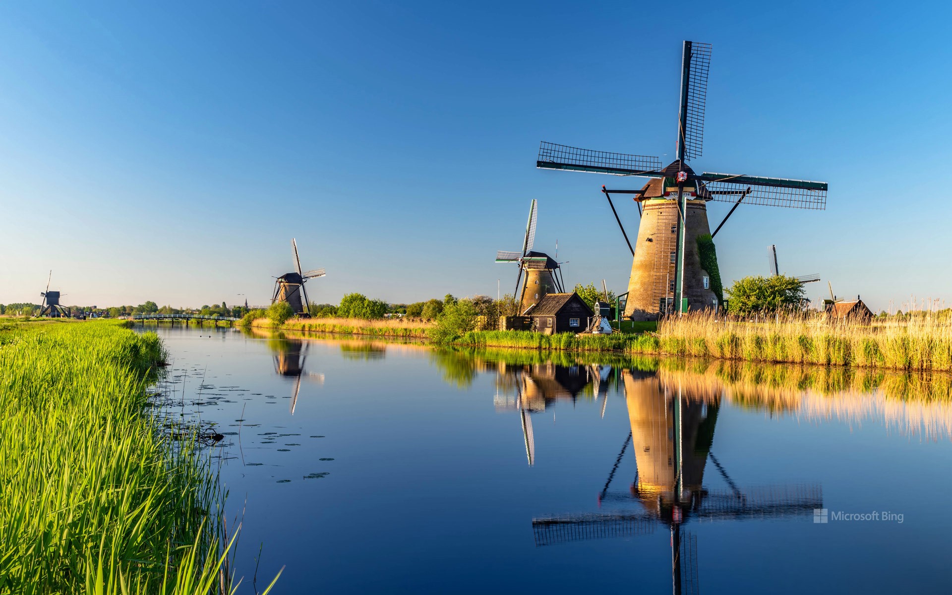 Windmills, Kinderdijk, Netherlands