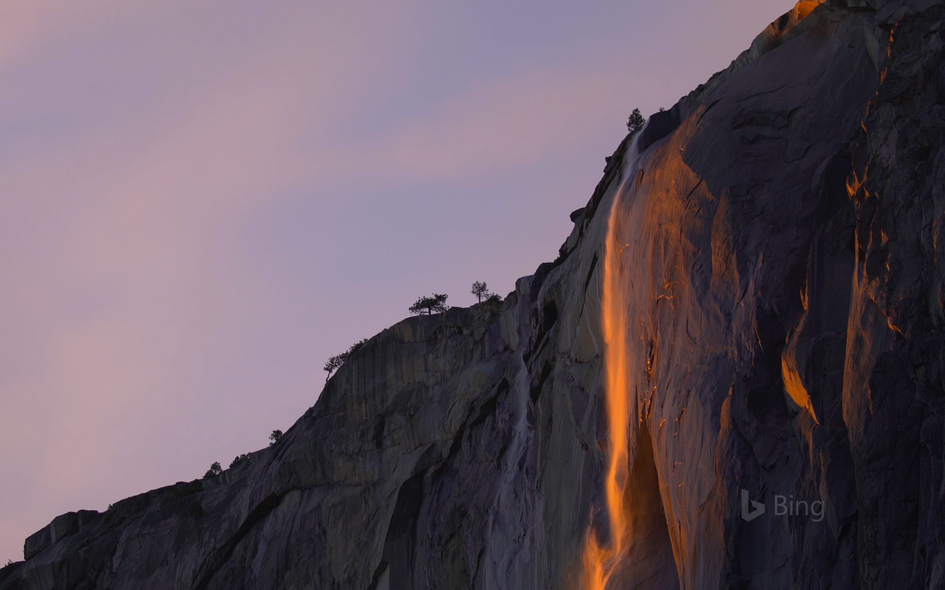 Firefall at Horsetail Fall, Yosemite National Park, California