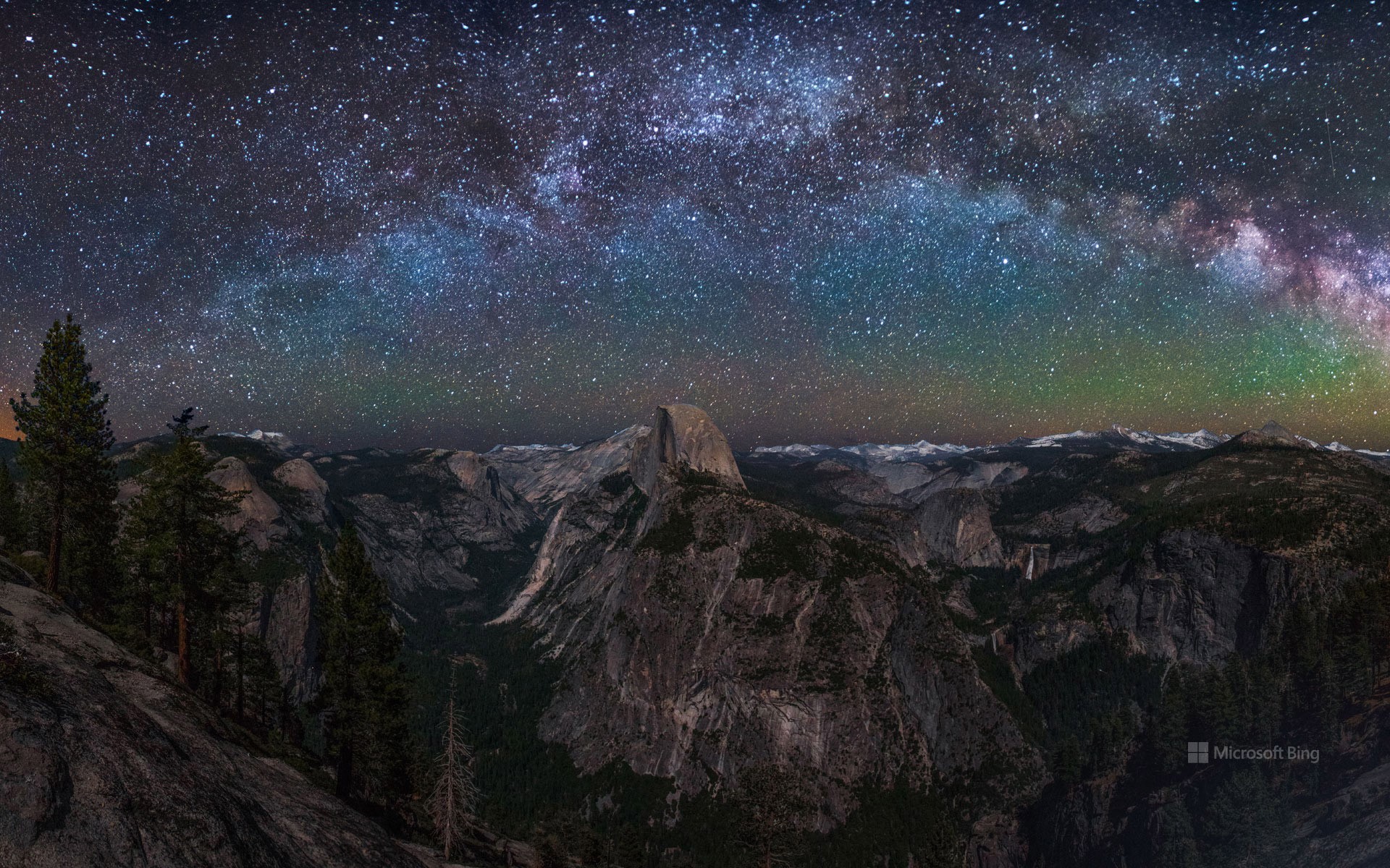 Milky Way, Yosemite National Park, California, USA