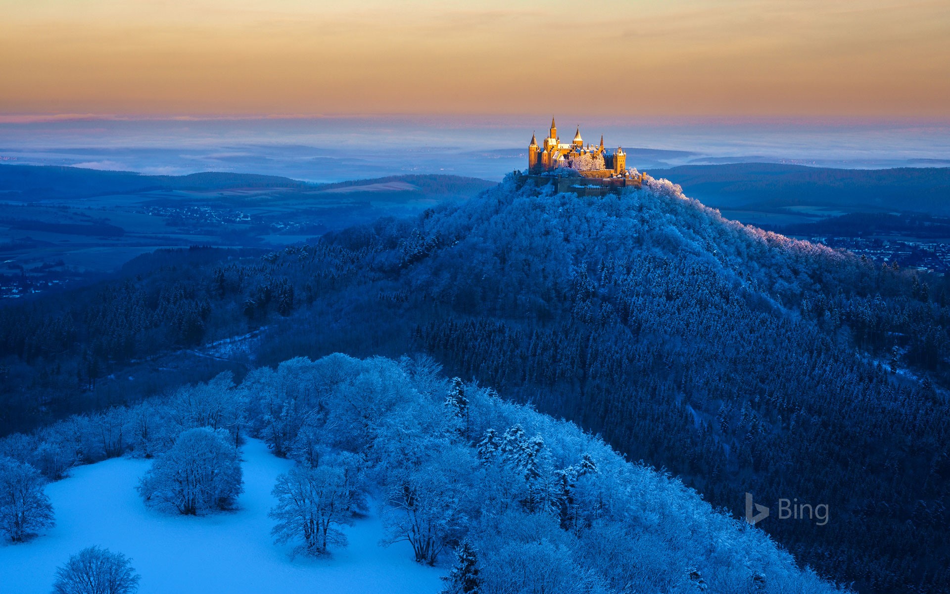Hohenzollern Castle near Stuttgart, Germany